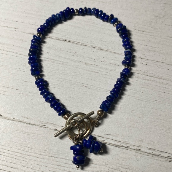 Lapis Gemstone Bracelet - Picture 1 of 6